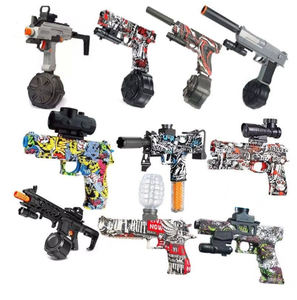 Pistola giocattolo Ak 47 Air Soft Pistola De Gel De Metal Bolas ragazzi automatico Gel Blaster Pistola Gatling Pistola fuoco <span class=keywords><strong>lavoro</strong></span> - Product Image 5