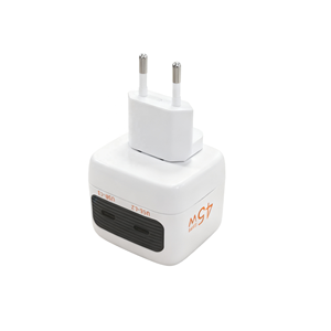 อะแดปเตอร์ชาร์จเร็ว <span class=keywords><strong>45W</strong></span> GAN แบบสองพอร์ต 2USB-C พร้อมฟังก์ชันไฟกลางคืนควบคุมด้วยเสียงอัจฉริยะ AI สำหรับโทรศัพท์ <span class=keywords><strong>Samsung</strong></span> Apple Xiaomi - Product Image 2