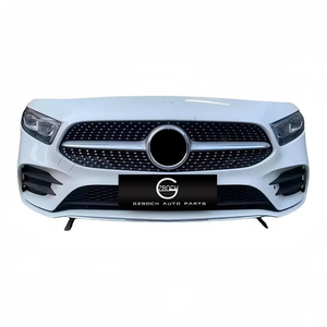 Sistema de Piezas de Carrocería para <span class=keywords><strong>Mercedes</strong></span>-Benz <span class=keywords><strong>Clase</strong></span> A <span class=keywords><strong>2020</strong></span>+ W177, Parachoques Delantero, Rejilla, Faros Delanteros, Radiador, Módulo Frontal Automotriz - Product Image 2