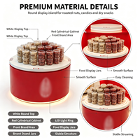 Présentoir Personnalisé pour Magasin de Noix Grillées, Comptoir de Présentation de Snacks, Vitrine Complète pour Magasin – Fabricant