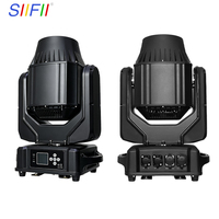 Projecteur LED professionnel 200W à tête mobile avec 8+16 prismes, 17 gobos et 13 couleurs pour l'éclairage de scène