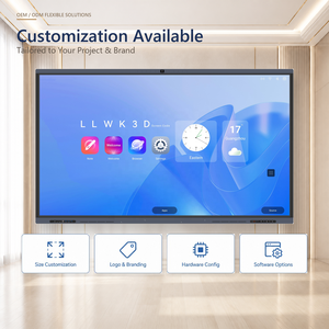 Tableau blanc interactif de 75 à 86 pouces pour le bureau et l'école, Android 15 RK3588 16 Go 256 Go, écran tactile 4K, tableau intelligent, <span class=keywords><strong>PC</strong></span> à écran plat - Product Image 5
