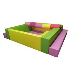 Jeu doux rose ensemble complet <span class=keywords><strong>mousse</strong></span> bébé coffre-fort zone intérieure clôture jouets pour enfants aire de jeux Rockers Cubes - Product Image 1