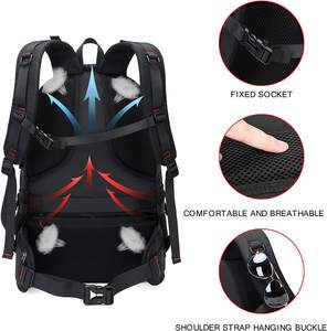 Sac à dos de voyage personnalisé avec logo, 40L, imperméable et léger, pour la randonnée et le camping en plein air - Product Image 6