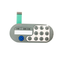 Servicio OEM Personalizado, Venta Directa de Fábrica, Membrana para Cortacésped Guanghongda, Teclado de Membrana PET, Botones de Montaje Superficial