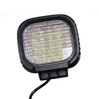 Projecteur LED de travail de haute qualité 5 pouces 12V/24V 16 LED 48W IP67 étanche 3000 lumens à faisceau large et concentré pour tracteur