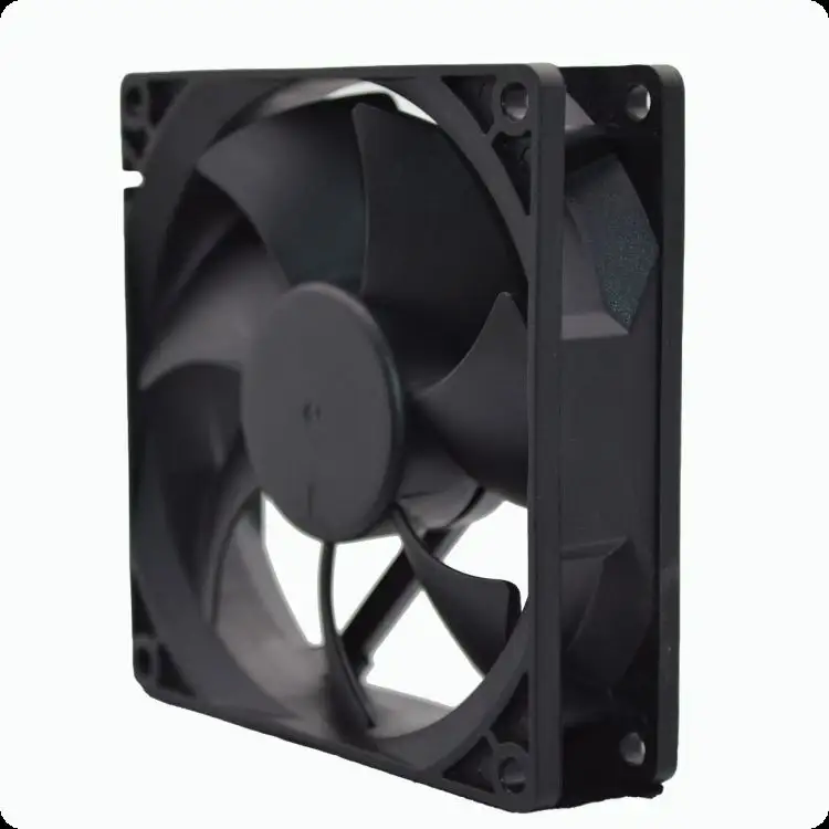hekang 9225 DC 48V High Quality Axial Cooling Fan Low Noise Sleeve Bearing Fan For charging Cabinet Equipment