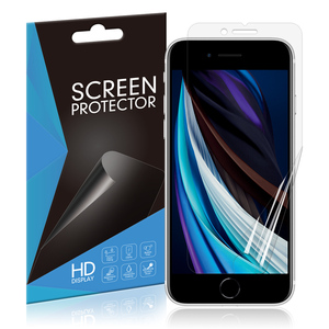 HD <span class=keywords><strong>Film</strong></span> D'ANIMAL FAMILIER Clair 2.5D pour iPhone SE <span class=keywords><strong>2020</strong></span> Protecteur d'écran En Verre de Téléphone Emballage - Product Image 6