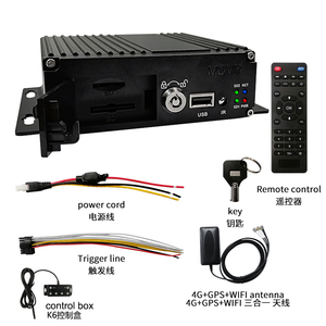 4CH SD มือถือพร้อมจีพีเอส4G WiFi และ CMS ซอฟต์แวร์1080P AHD <span class=keywords><strong>mdvr</strong></span> พร้อมระบบติดตาม GPS เล่นระยะไกลสำหรับการจัดการกองรถบรรทุก - Product Image 2