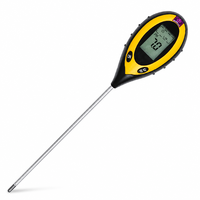 Sonde numérique 4-en-1 pour la mesure de l'humidité du sol, du pH du sol et de la luminosité pour plantes de jardin