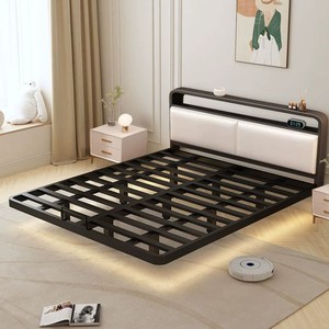 Modern Tasarım, Hafif İskandinav Metal Karyola Çerçeveleri İçin İyi Satışlar Yapıyor, EUCE Sertifikalı Otel Daire Yatak Odası Metal Karyola Çerçevesi - Product Image 5