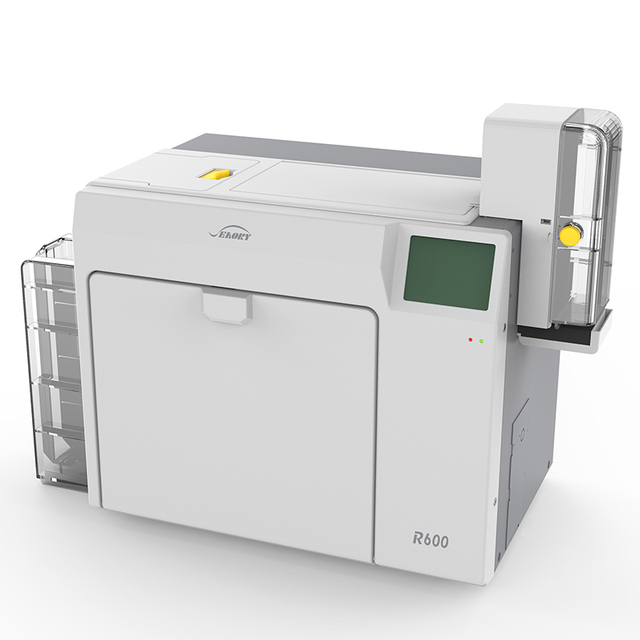 R600 Desktop Retransfer Dual-sided Card Printer Dye Sublimation Retransfer Card Printer for Plastic Card