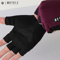 Gants de sport pré-teints personnalisés Mcycle Gants de course demi-doigts Gants de cyclisme sur route Gants de cyclisme à doigts courts