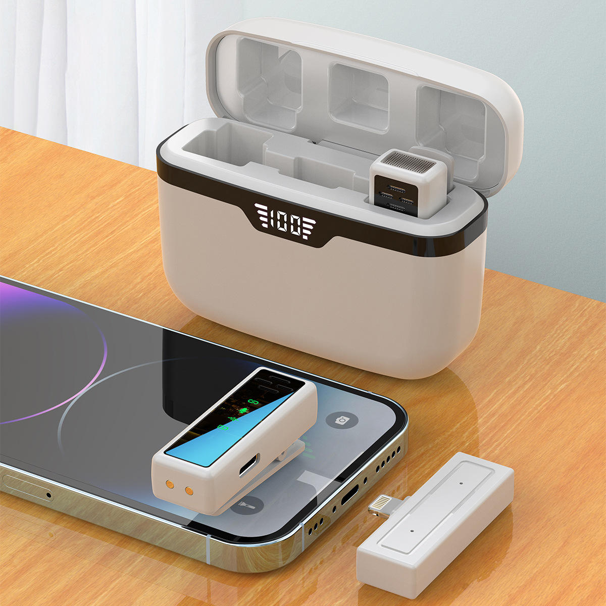 J80 digital display white