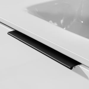 Proveedor de China elegante espejo LED blanco montado en la pared flotante baño vanidad baño blanco - Product Image 6