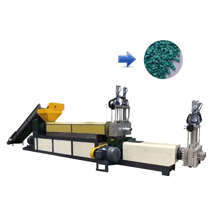 New Efficient Double Screw Extruder Equipment PVC Plastic Extruders for Machine Line extruder machine for plastic recycling