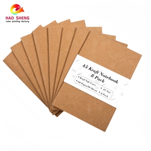 Bán buôn A4 <span class=keywords><strong>A5</strong></span> B5 giấy kraft Bìa Nhật Ký máy tính xách tay Sketchbook may sinh viên trường sinh viên tập thể dục cuốn sách - Product Image 2