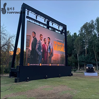 Structure de support au sol pour écran vidéo/éclairage LED, nouvelle version tendance, structure de support pour événements en plein air, écran LED, structure de support pour écran LED