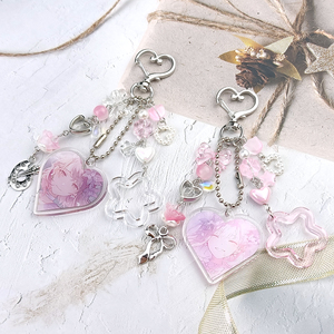 Llavero de Anime de Proyecto Sekai con Personajes de <span class=keywords><strong>Mizuki</strong></span> y Ena, Diseño de Alien, Versión 2, Regalo de Cosplay para Fans - Product Image 1