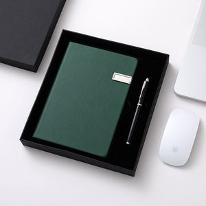 Wholesale Gift Set A5 <b>Diary</b> Notebooks Business Gift Set Promotional Notebook With USB Flash Drive - Product Image 3