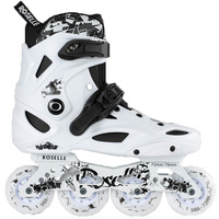 Patins à roulettes plats professionnels pour adultes, hommes, femmes et enfants, avec coque en polypropylène