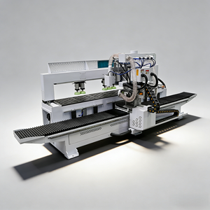 Máquina <span class=keywords><strong>de</strong></span> perforación lateral inteligente para carpintería CNC, mortaja y espiga para taladrado <span class=keywords><strong>de</strong></span> bisagras <span class=keywords><strong>de</strong></span> gabinetes, con tornillo <span class=keywords><strong>de</strong></span> bolas <span class=keywords><strong>de</strong></span> alta precisión - Product Image 5