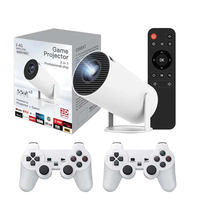 Projecteur de jeu combiné F300ZP à succès, projecteur intelligent pour la maison X30Max avec deux manettes de jeu et hôte WIFI BT Proyector