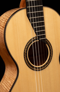 Geake K-350 fait à la main <span class=keywords><strong>romantique</strong></span> européen épicéa et érable guitare <span class=keywords><strong>classique</strong></span> style Torres avec touche en ébène - Product Image 6