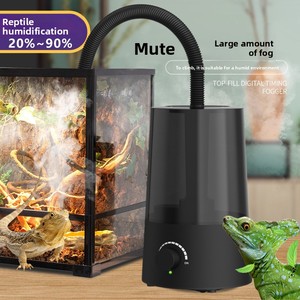 Humidificateur pour reptiles nouvelle génération, fonction ultrasonique, bruit de 36 dB ; Dispositif de brumisation pour animaux tropicaux de bureau et plantes domestiques - Product Image 1