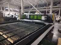 Machine de découpe laser à fibre 6/8/20KW personnalisée pour 12*3M, avec commande Cypcut 5 axes, rail de guidage HIWIN, prise en charge AI/PLT