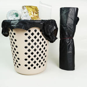 Bolsas de Basura Negras de Gran Capacidad, Resistentes, de Plástico Grueso, Resistentes a Desgarros, para Gestión de Residuos en Interiores y Exteriores - Product Image 4