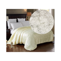 Fibre de polyester recyclée de haute qualité, ignifuge, blanchie, Hanbang, 7D 32mm, GRS BS5852, pour rembourrage ignifuge