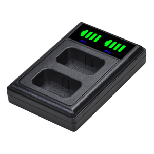 <span class=keywords><strong>Chargeur</strong></span> USB 2 ports LED NP-FW50 FW50 pour appareils photo Sony Alpha <span class=keywords><strong>A33</strong></span> A35 A37 A55 SLT-<span class=keywords><strong>A33</strong></span> A35 A37 A37K A37M A55 A55V - Product Image 1