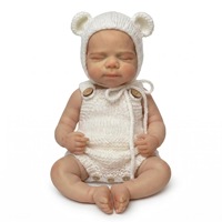 Poupée réaliste en silicone 100% corps entier, poupée nouveau-né réaliste de 30 cm/12 pouces, poupée reborn pour filles - Poupée de mode, jouet DIY