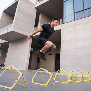 Escalera de Agilidad JOINFIT PRO Amarilla con Logotipo Personalizado para Entrenamiento de Velocidad en Fútbol, con Succión Magnética, Modelo X.A.001, en Caja de Color - Product Image 2