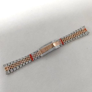 Accesorios para relojes, pulsera de cinco eslabones de acero inoxidable de 20 mm para cajas de relojes de la serie [Nombre de la serie] - Product Image 3