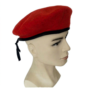 100% Wool Eco-friendly Casual Formal <b>Beret</b> Hat From Pakistan OEM Yarn Canvas Travel Adjustable Unisex - Product Image 1