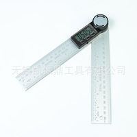 Electronic Digital Display Universal Multifunctional Woodworking Goniometer Angle Ruler Measuring Instrument