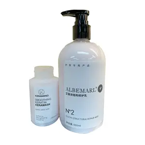 Trattamento Professionale con Fibre Capillari Ristrutturanti, Idratazione Intensiva, Trattamento Antiossidante alla <span class=keywords><strong>Cistina</strong></span> per <span class=keywords><strong>Capelli</strong></span> Secchi <span class=keywords><strong>e</strong></span> Danneggiati - Product Image 1