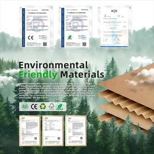 Boîtes d'Expédition Ondulées Recyclables pour Vêtements et Petites Entreprises, Emballage d'Impression pour Courrier avec Logo Personnalisé, Boîtes Cadeaux - Product Image 6