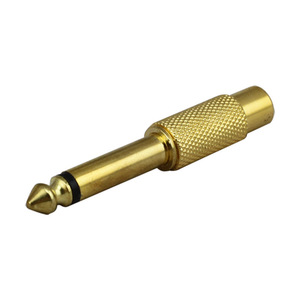 Gold Plated 6.35mm 3.5mm Audio Video <b>Adapter</b> <b>Plug</b> For Speakers Microphones High Temperature Resistant - Product Image 3