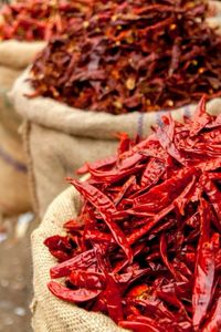 Piments rouges séchés, épices naturelles pour la cuisine, séchage, broyage, stockage à sec, durée de conservation 12 mois - Product Image 6