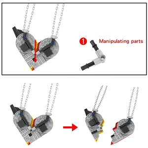 ชุดตัวต่อ MOC1485 ซูเปอร์ฮีโร่ ดีด วูล์ฟเวอร์ พูล 81 ชิ้น แบบจำลองจี้ห้อย ตัวต่อแบบ MOC ของเล่นตัวต่อสำหรับเด็ก - Product Image 4