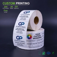 Service d'impression de rouleaux d'étiquettes personnalisées pour l'emballage de produits et le branding, avec conception d'étiquettes d'informations de production, fourniture en gros de qualité
