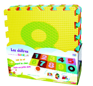 BABYGREAT Tapete de Espuma EVA de Alta Calidad de 10 mm, Ecológico, con Números Arábigos, Suave, para Piso, para el Hogar, Exteriores, Dormitorio Infantil - Product Image 3