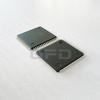 Microcontrolador ATMEGA128A-AU ATMEGA128A LQFP-64 AVR de 8 Bits, Montaje Superficial, Flash Programable en Sistema, Microcontrolador de 8 Bits