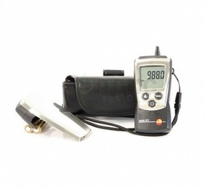 Testo Absolute Meter, jauge barométrique numérique, IP40, précision 3 HPa, autonomie de la batterie de 200 heures, pour utilisation atmosphérique et CVC - Product Image 6