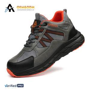 Calzado <span class=keywords><strong>de</strong></span> Trabajo Deportivo <span class=keywords><strong>de</strong></span> Corte Bajo OEM 2025 Antigolpes con Puntera <span class=keywords><strong>de</strong></span> Acero para Hombre y Mujer Invierno Gamuza Piel Lona - Product Image 3