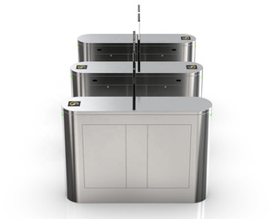 Trong nhà và ngoài trời SUS304 thép không gỉ kính hoàn toàn tự động đầy đủ chiều cao quay cổng vào kiểm soát truy cập cổng quay - Product Image 4