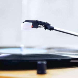 Máy nghe nhạc vinyl LP di động, máy hát đĩa than cổ điển 3 tốc độ, tích hợp Bluetooth và loa - Product Image 2